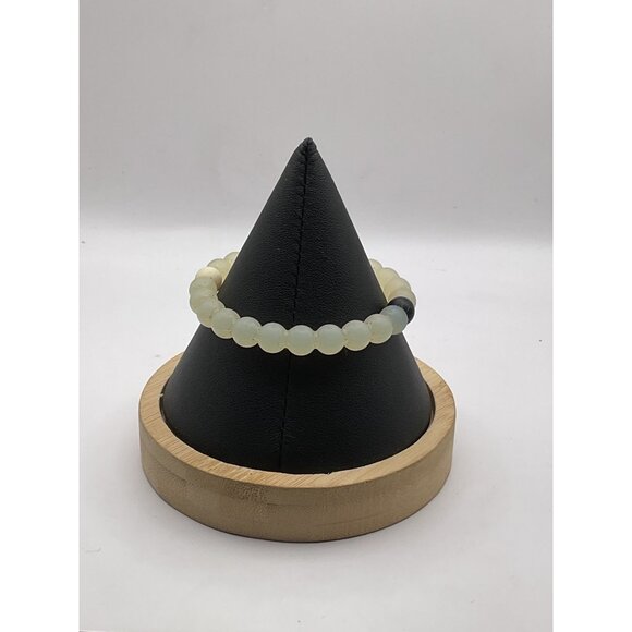 Classic Lokai Bracelet White & Black Beads - Picture 2 of 3